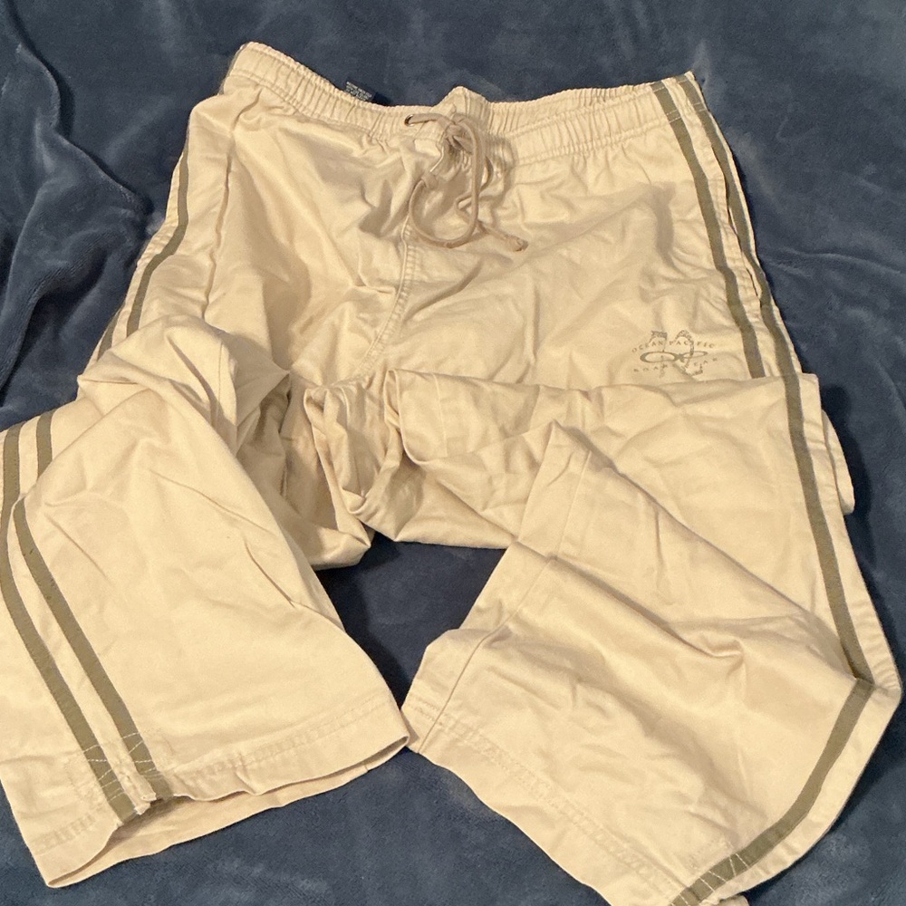 OP ocean pacific 72 board wear pants with draw string vintage medium